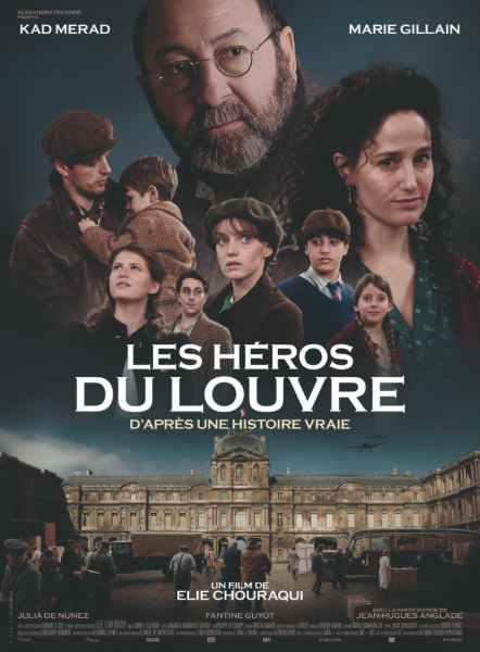 “Les Héros du Louvre”  un film de  Élie Chouraqui